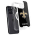 NFL New Orleans Saints Distressed iPhone 16 Pro MagSafe Case